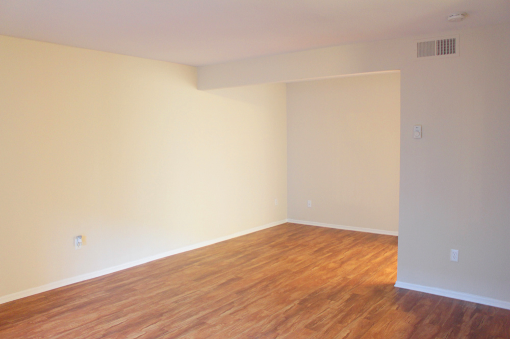 This image is the visual representation of Studio apartment 11 in Huntington Creek Apartments.